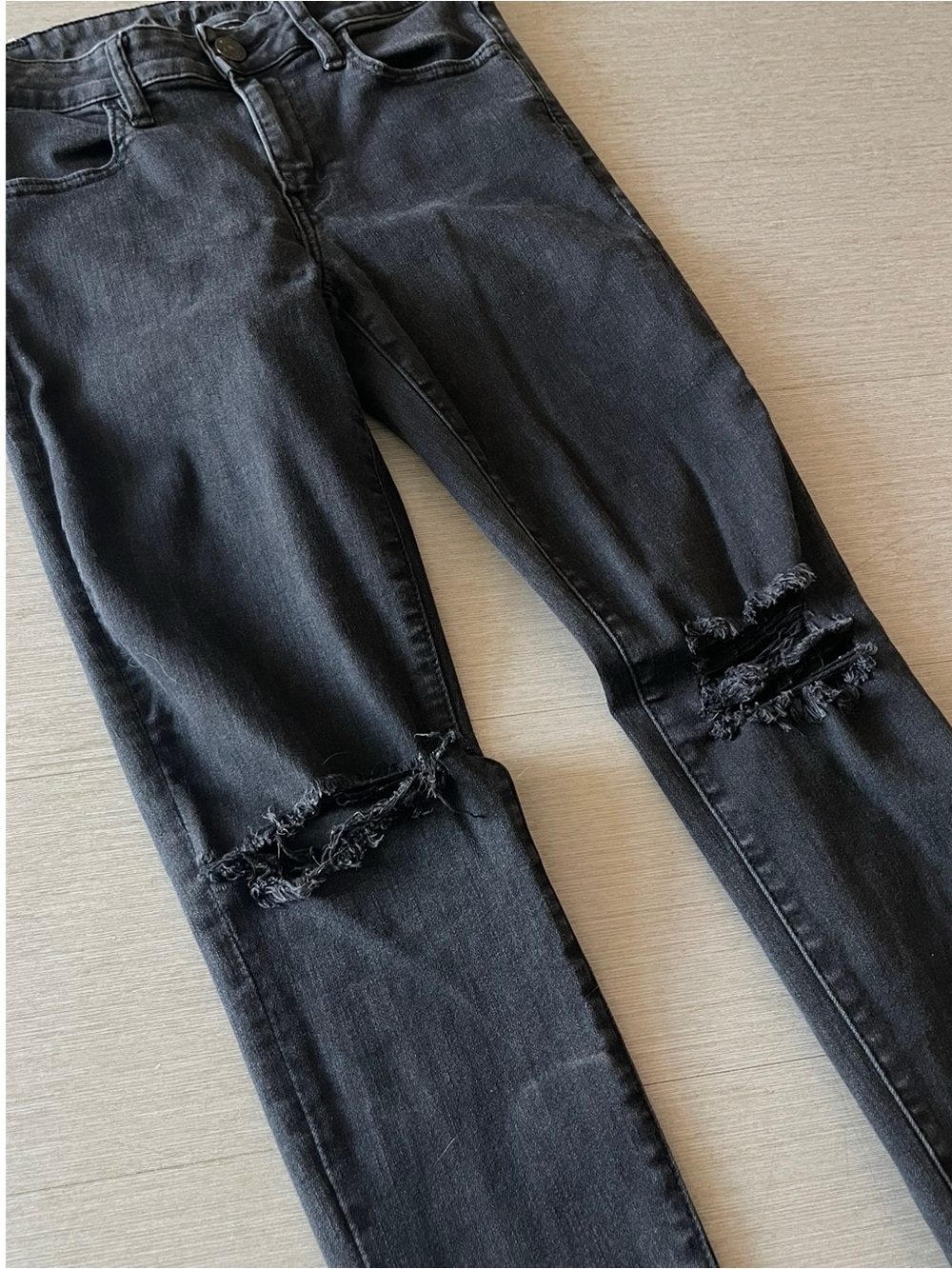 AE Next Level Ripped Jegging Black - Picture 5 of 9
